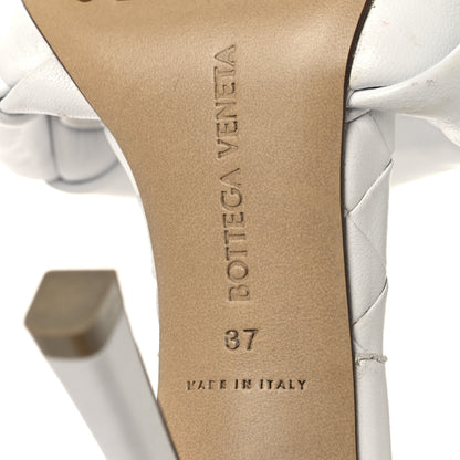 Bottega Veneta Nappa Maxi Intrecciato Lido 90mm Mule Sandals  37 Wax 7 of 10