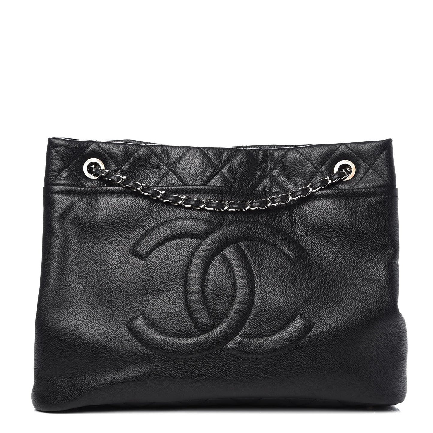 Caviar Timeless CC Soft Tote Black