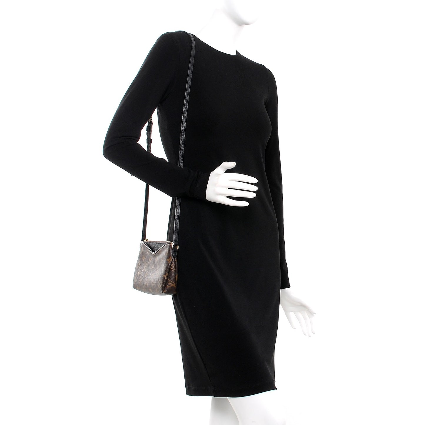 Monogram Pallas Crossbody Black
