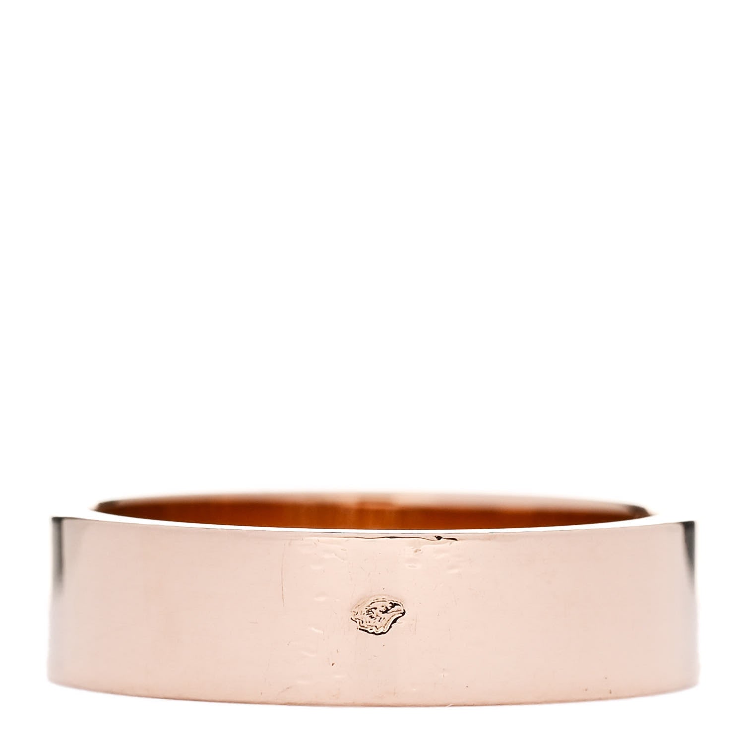 Hermes 18K Rose Gold PM Collier De Chien Ring 52 6 3 of 5