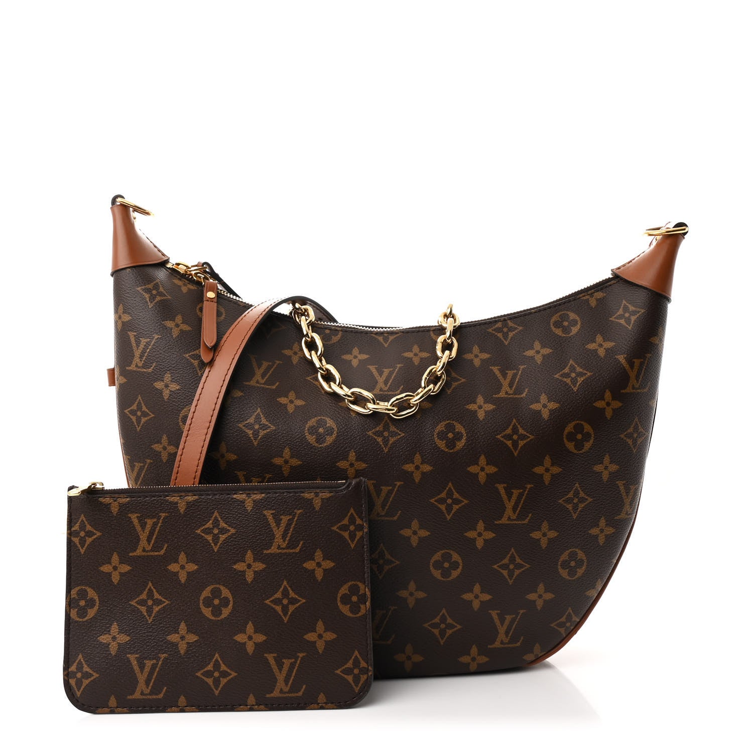 Louis Vuitton Reverse Monogram Loop Hobo 3 of 10
