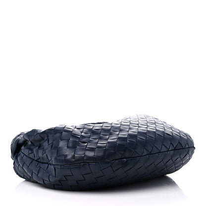 Bottega Veneta Nappa Intrecciato Teen Jodie Navy 4 of 8