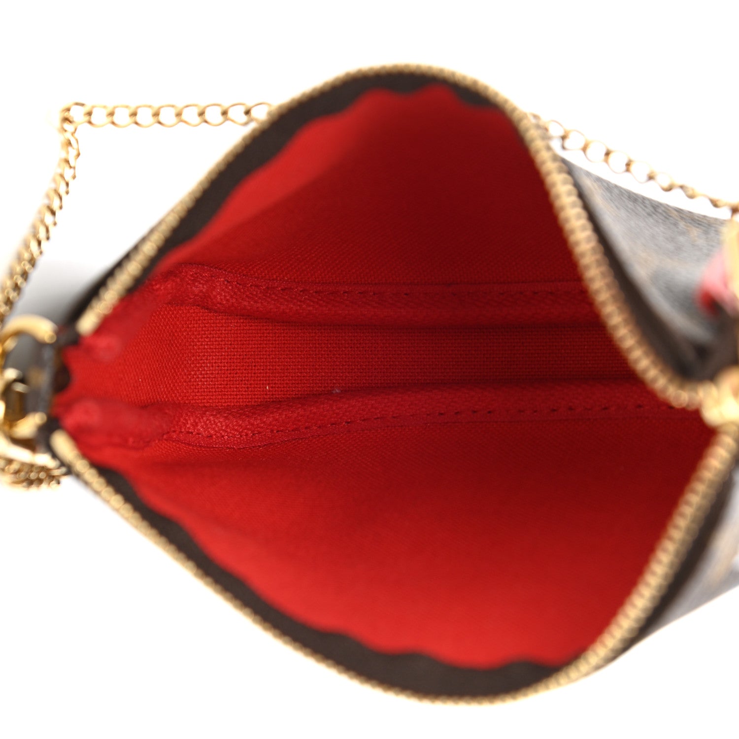 Louis Vuitton Monogram 2020 Christmas Animation Bumper Cars Mini Pochette Accessories Coquelicot 5 of 7