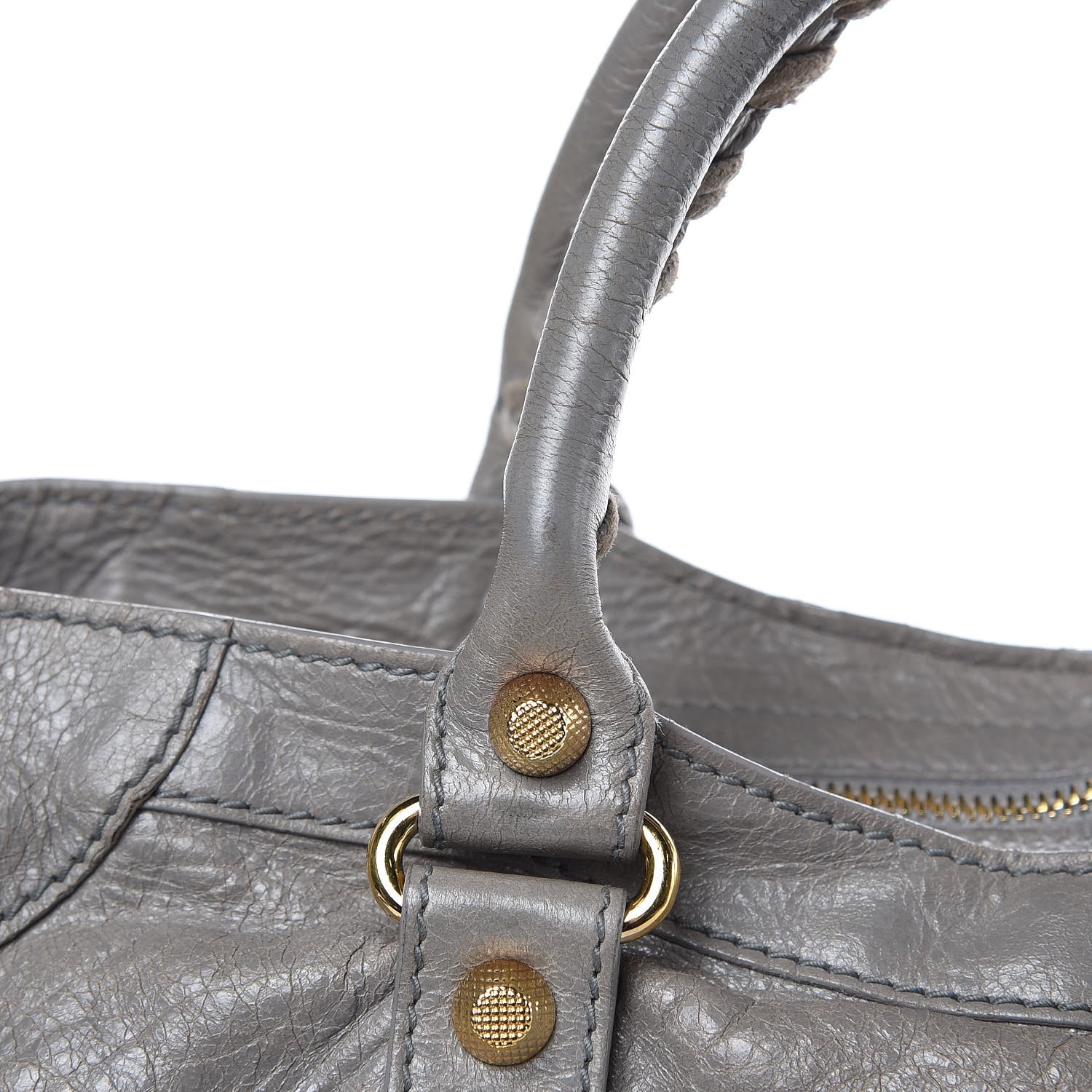 Balenciaga Agneau Giant 12 Gold Hardware City Gris Pyrite 11 of 20
