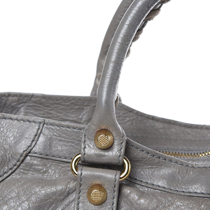 Balenciaga Agneau Giant 12 Gold Hardware City Gris Pyrite 11 of 20
