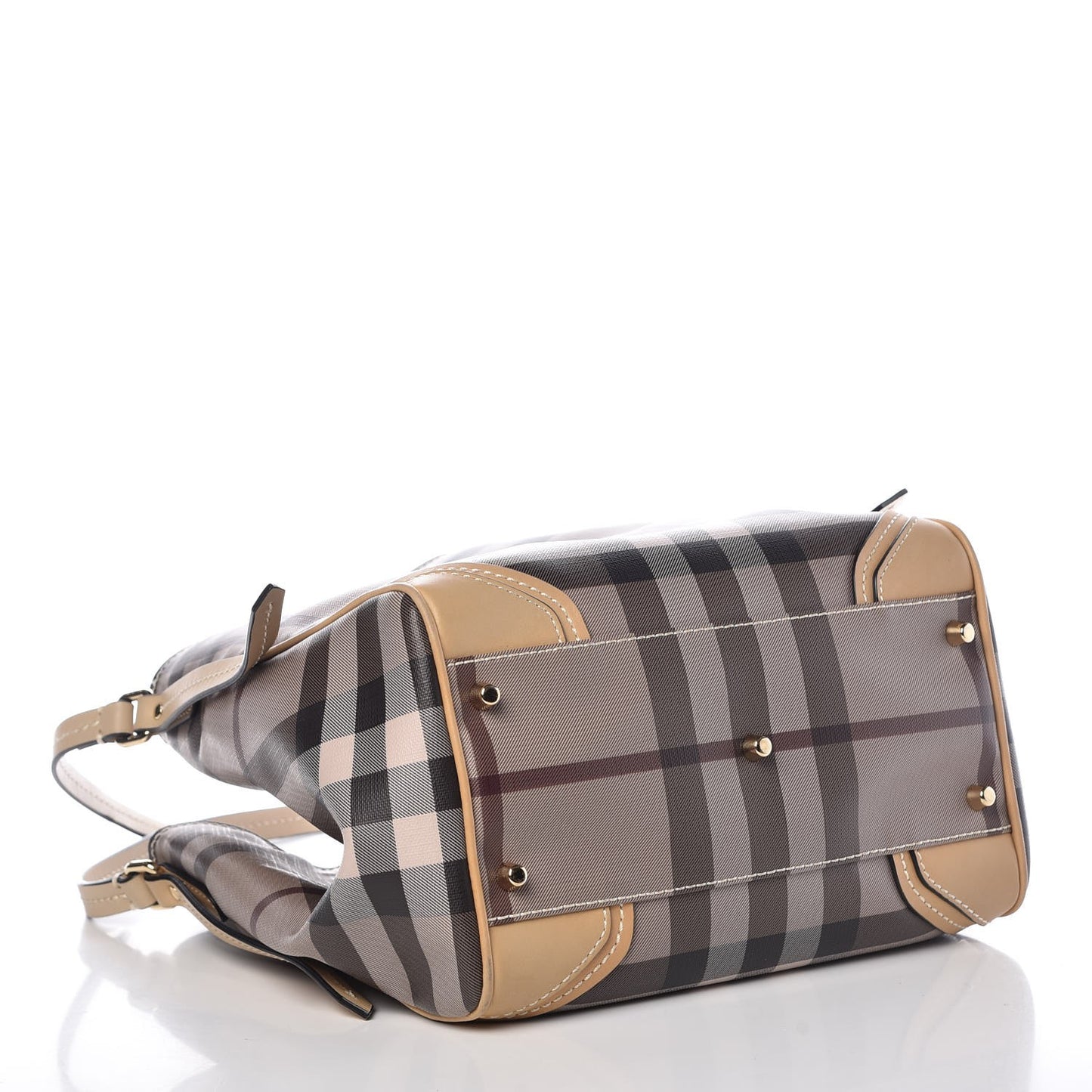 Smoked Check Small Canterbury Tote Trench