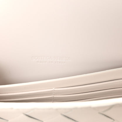 Bottega Veneta Nappa Intrecciato Long Andiamo Top Handle Clutch White 6 of 11
