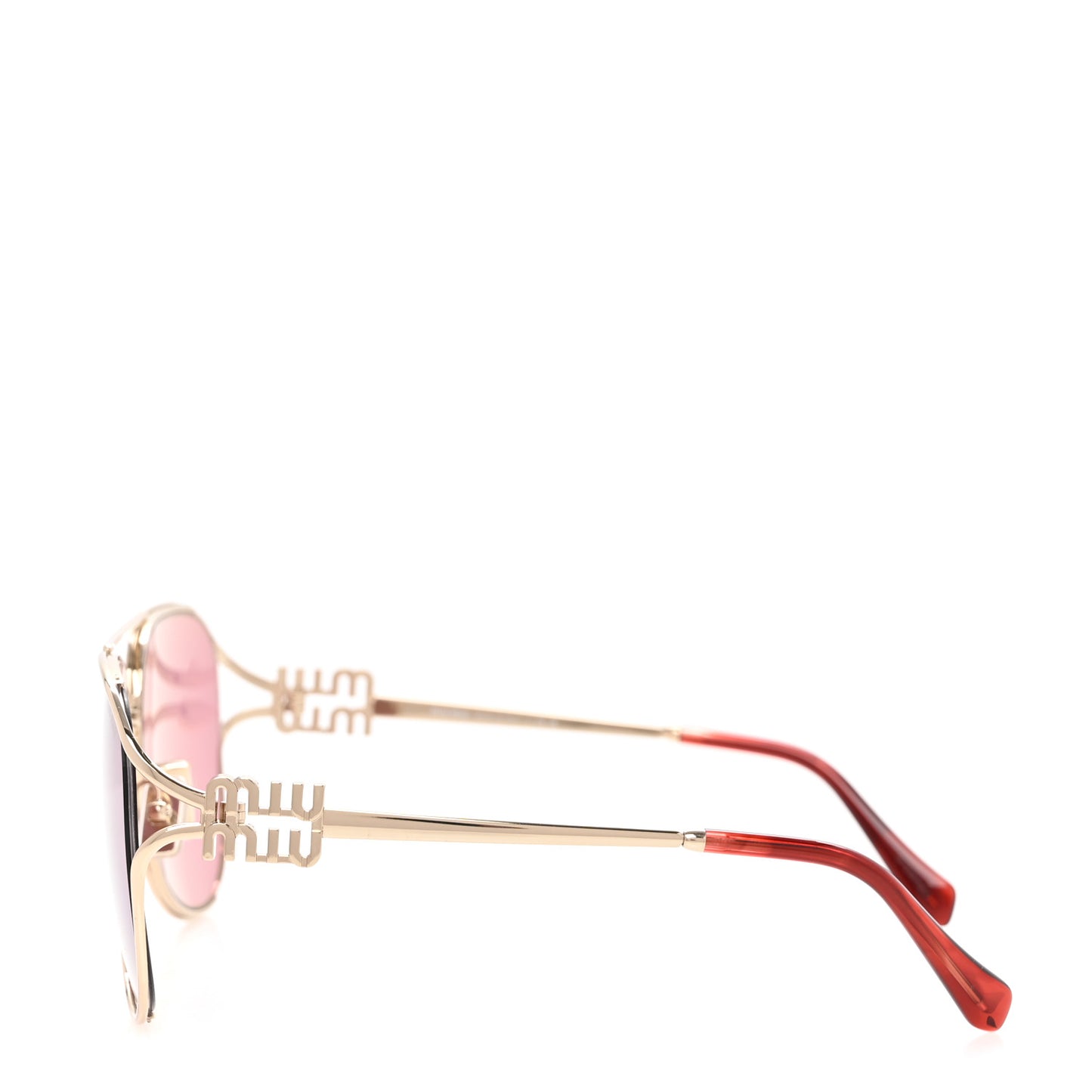 Metal Sunglasses SMU 52Z Pink