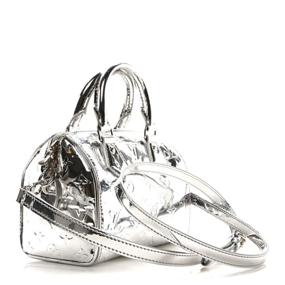 Louis Vuitton Monogram Miroir Speedy Bandouliere 20 Silver 3 of 9