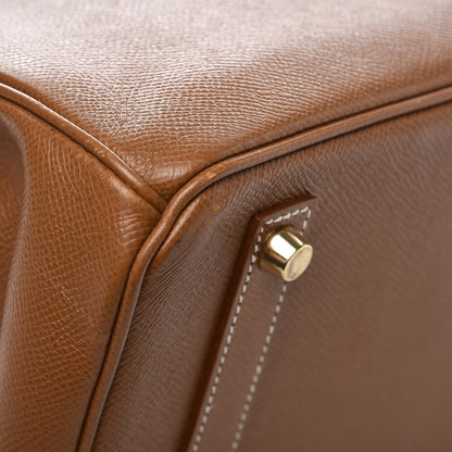 Hermes Courchevel Birkin 35 Gold 37 of 39