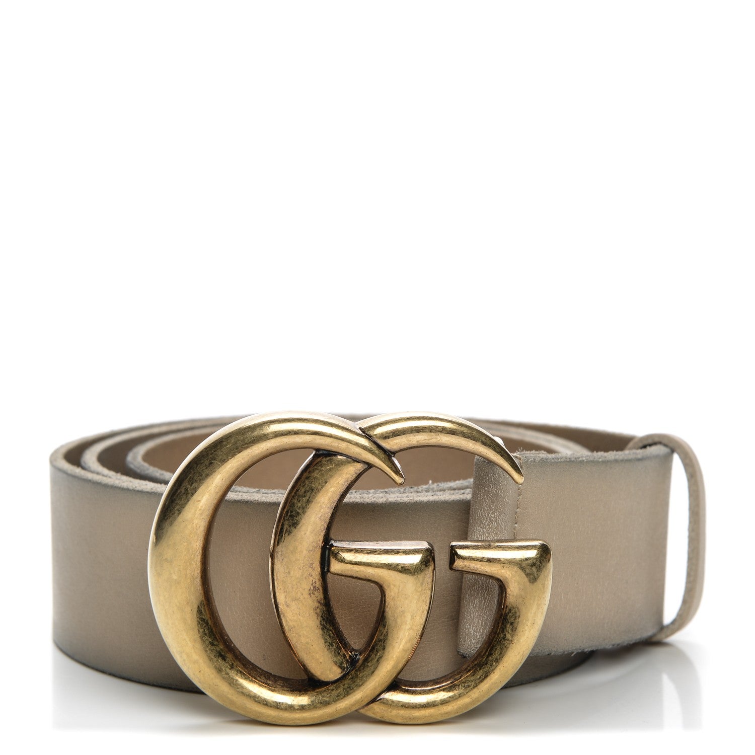 Gucci Cuoio Toscano Double G 40mm Belt 95 38 Oatmeal 1 of 7