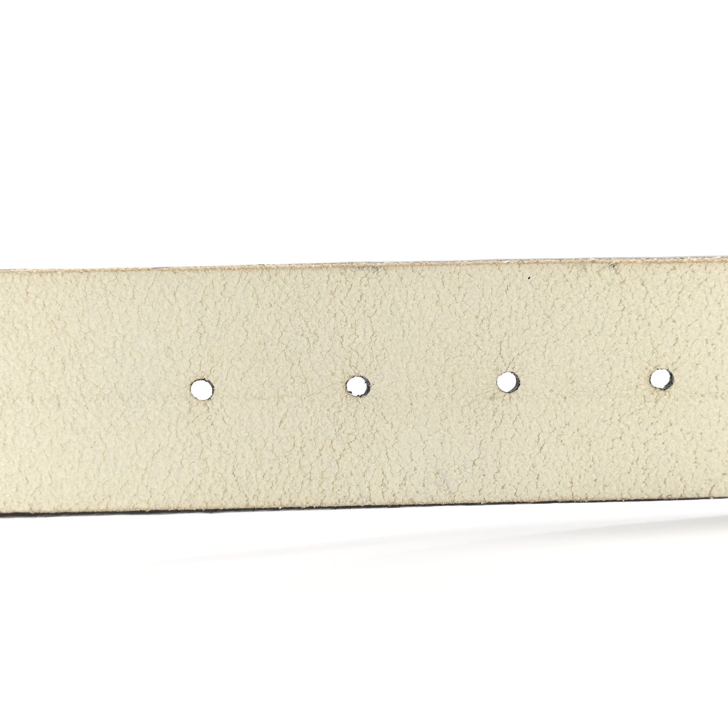 Calfskin Double G Belt 95 38 White