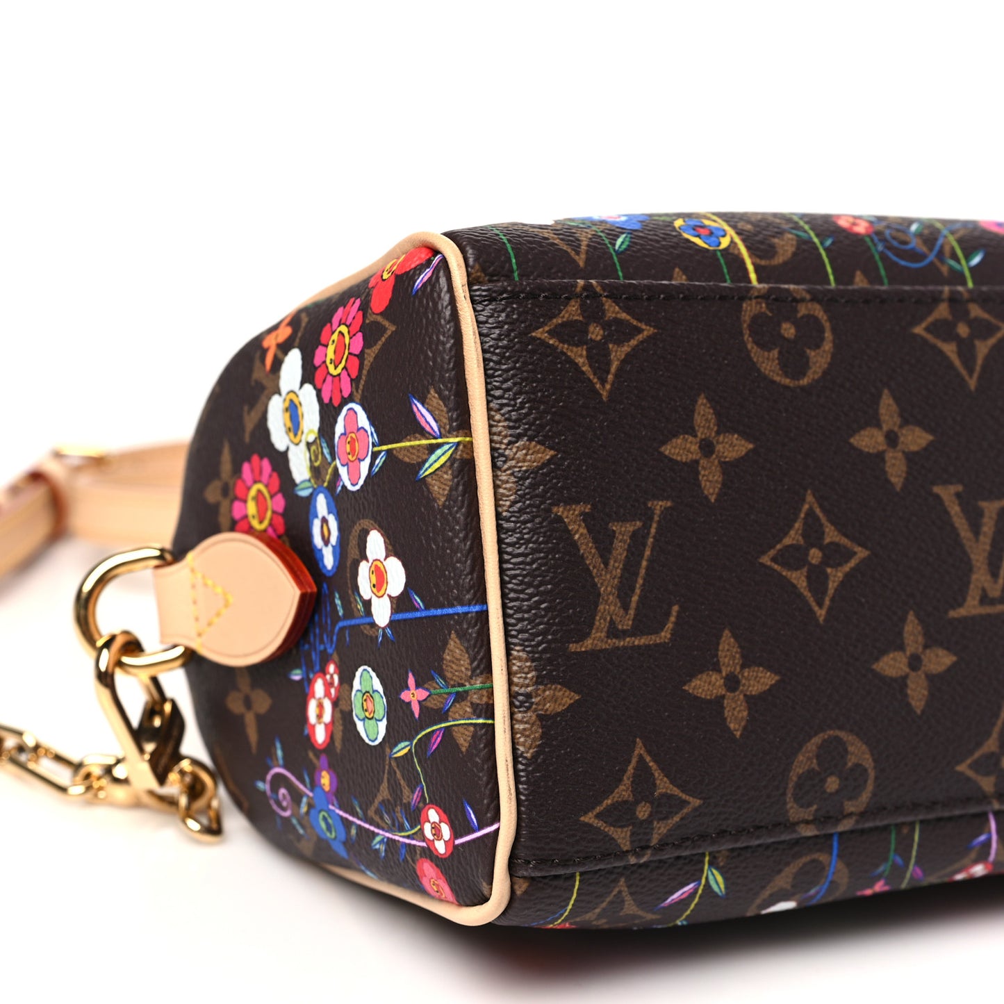 LV X TM Monogram Flowers Speedy Bandouliere 20