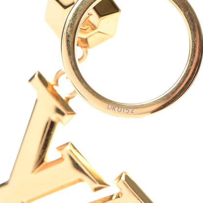 Louis Vuitton LV Facettes Bag Charm Key Holder Gold 5 of 6
