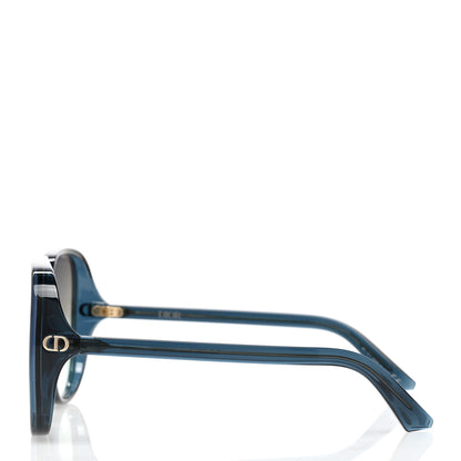 Christian Dior Transparent Acetate D-Doll Sunglasses Blue 3 of 8