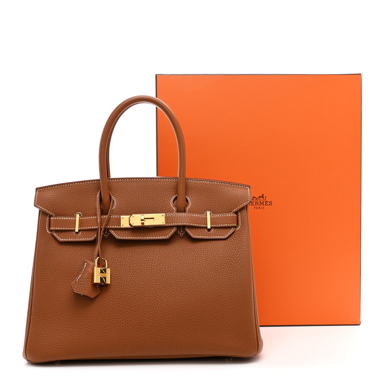 Hermes Togo Birkin 30 Gold 11 of 11