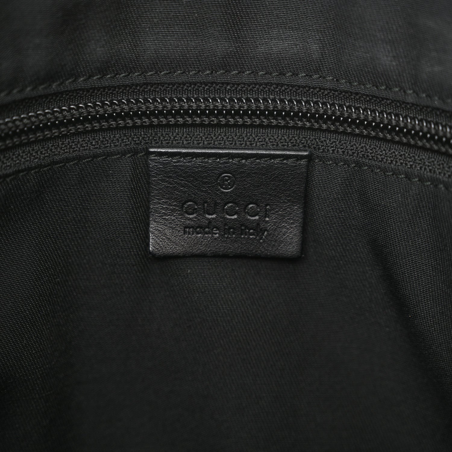 Gucci Monogram Calfskin Perforated Medium Flat Messenger Bag Black 6 of 12