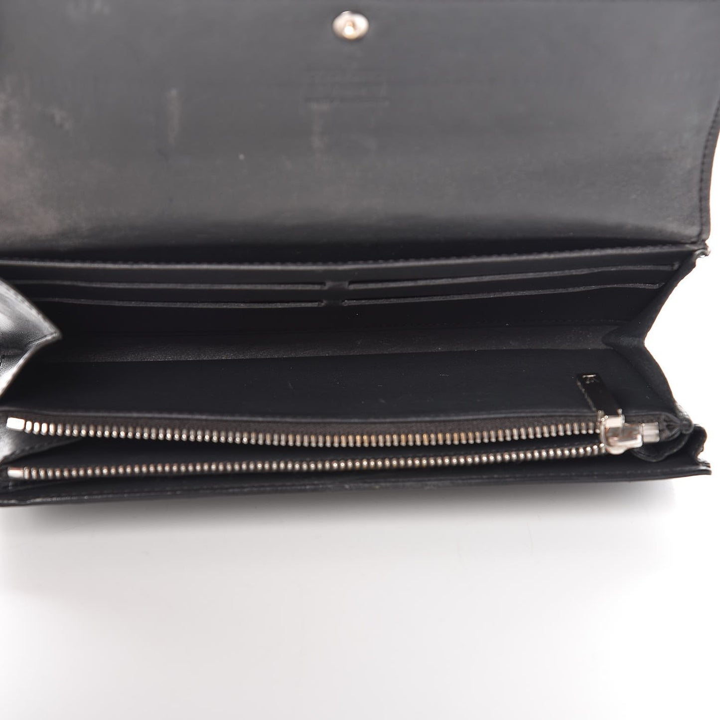 Mat Monogram Sarah Wallet Gris