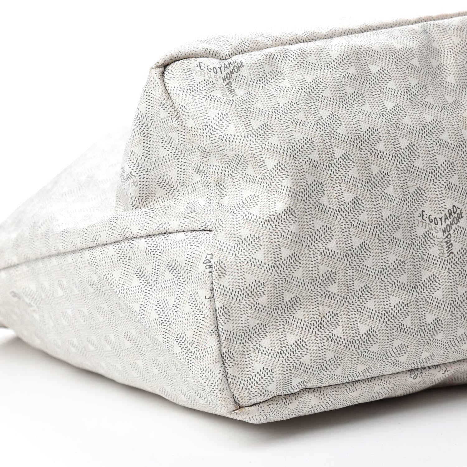Goyard Goyardine Saint Louis GM White 6 of 21