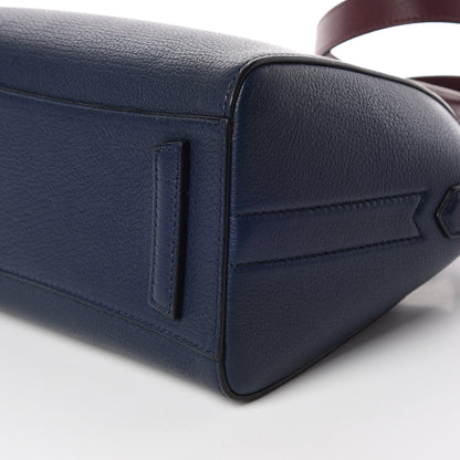 Givenchy Sugar Goatskin Mini Tri-Color Antigona Navy Burgundy Black 9 of 9