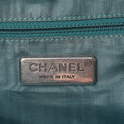 Chanel Metallic Aged Calfskin Expandable Flap Bag Dark Gold 9 of 10