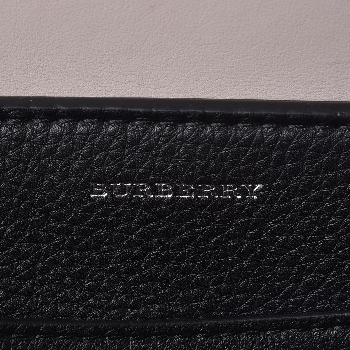 Soft Grain Calfskin Medium Belt Bag Black