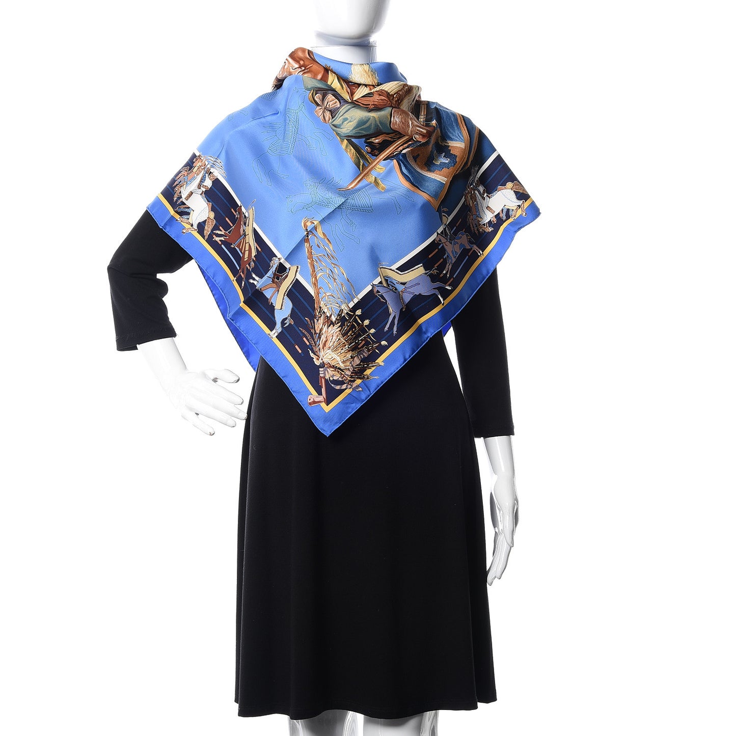 Silk Pani La Shar Pawnee Wash Scarf 90