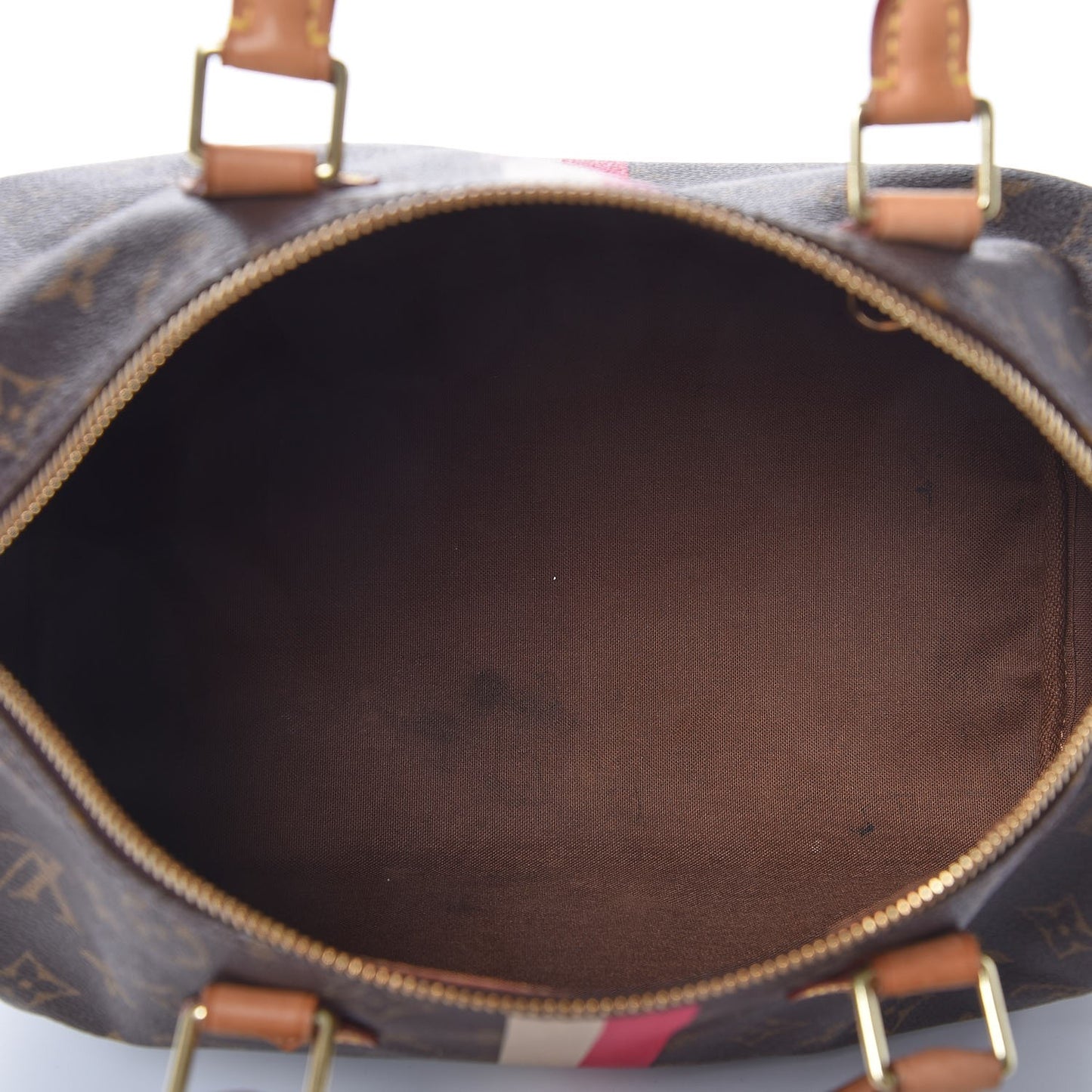 Monogram My LV Heritage Speedy 30 Fuchsia Ivory