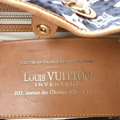 Louis Vuitton Canvas Monogram Cruise Bulles MM Navy 6 of 9
