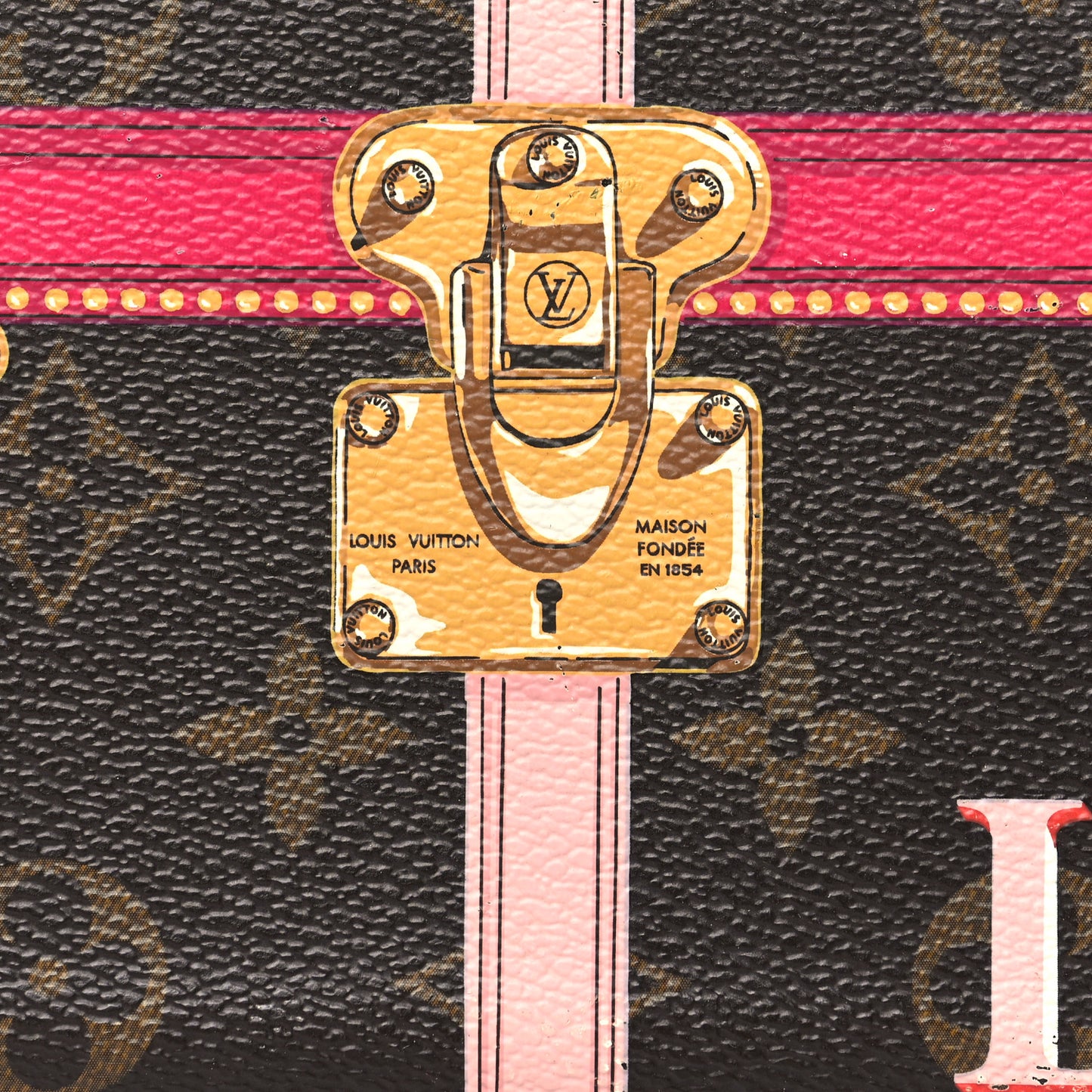 Monogram Summer Trunks Zippy Wallet