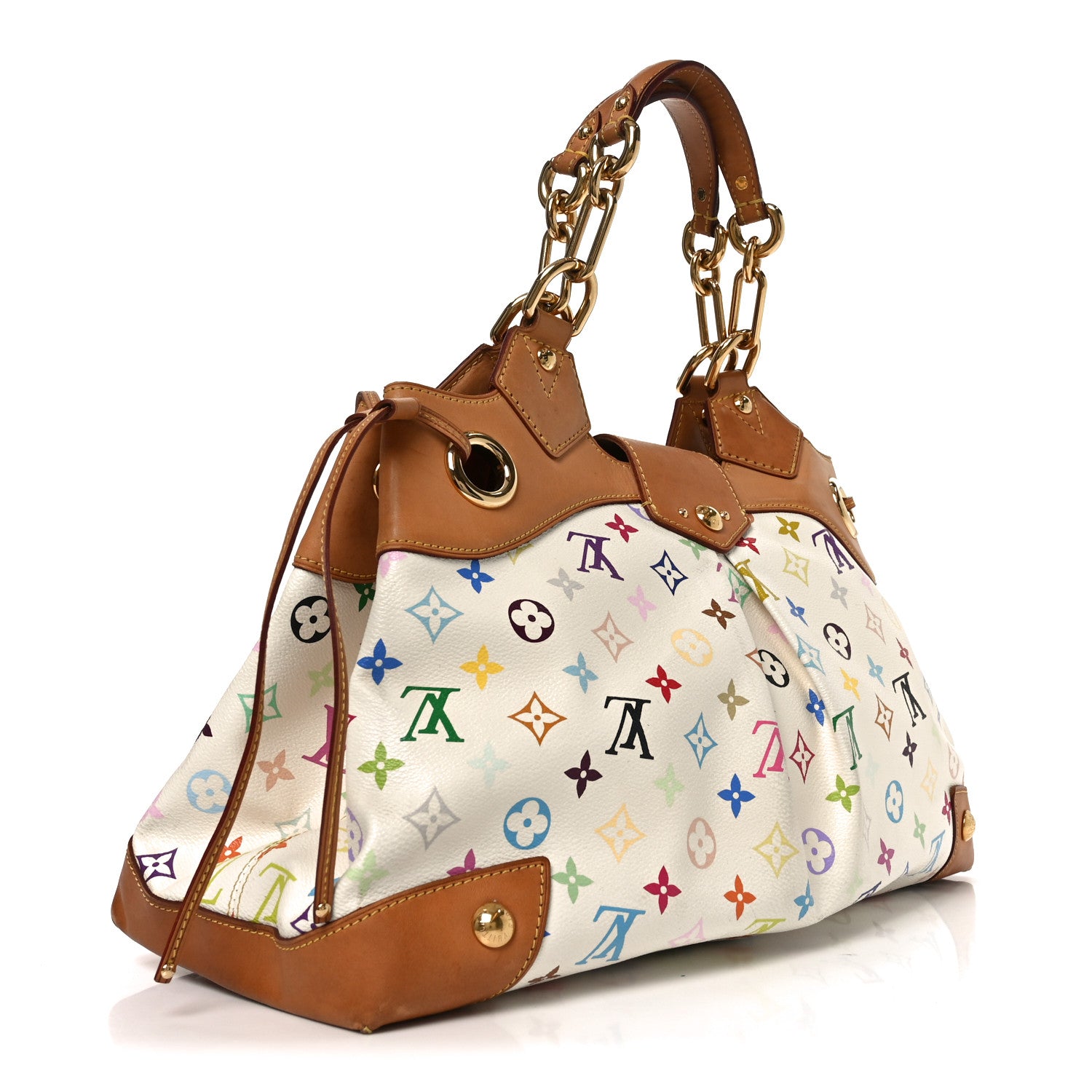 Louis Vuitton Monogram Multicolor Ursula White 3 of 9