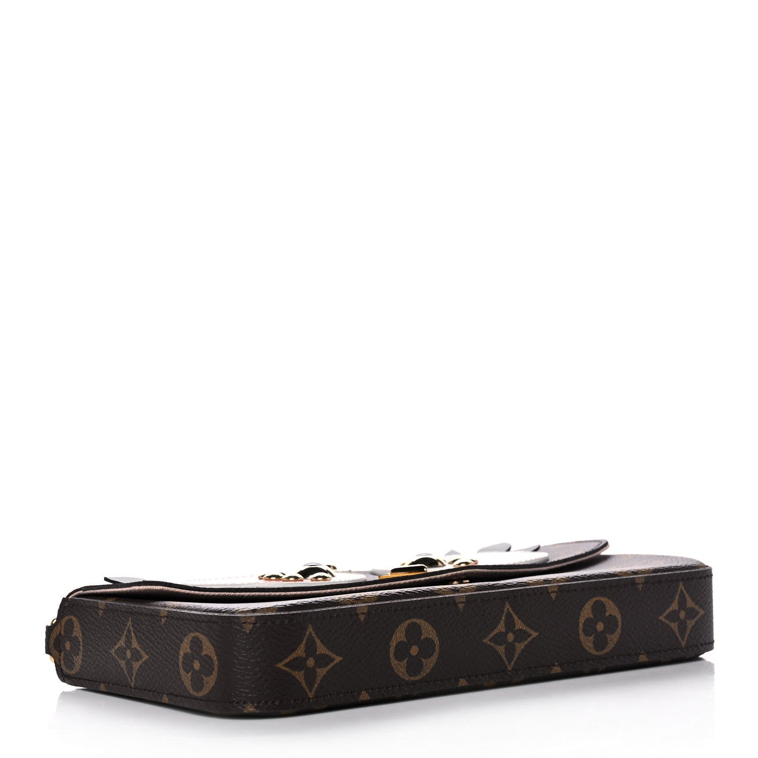 Louis Vuitton Monogram Lovely Birds Pochette Felicie Chain Wallet 5 of 19