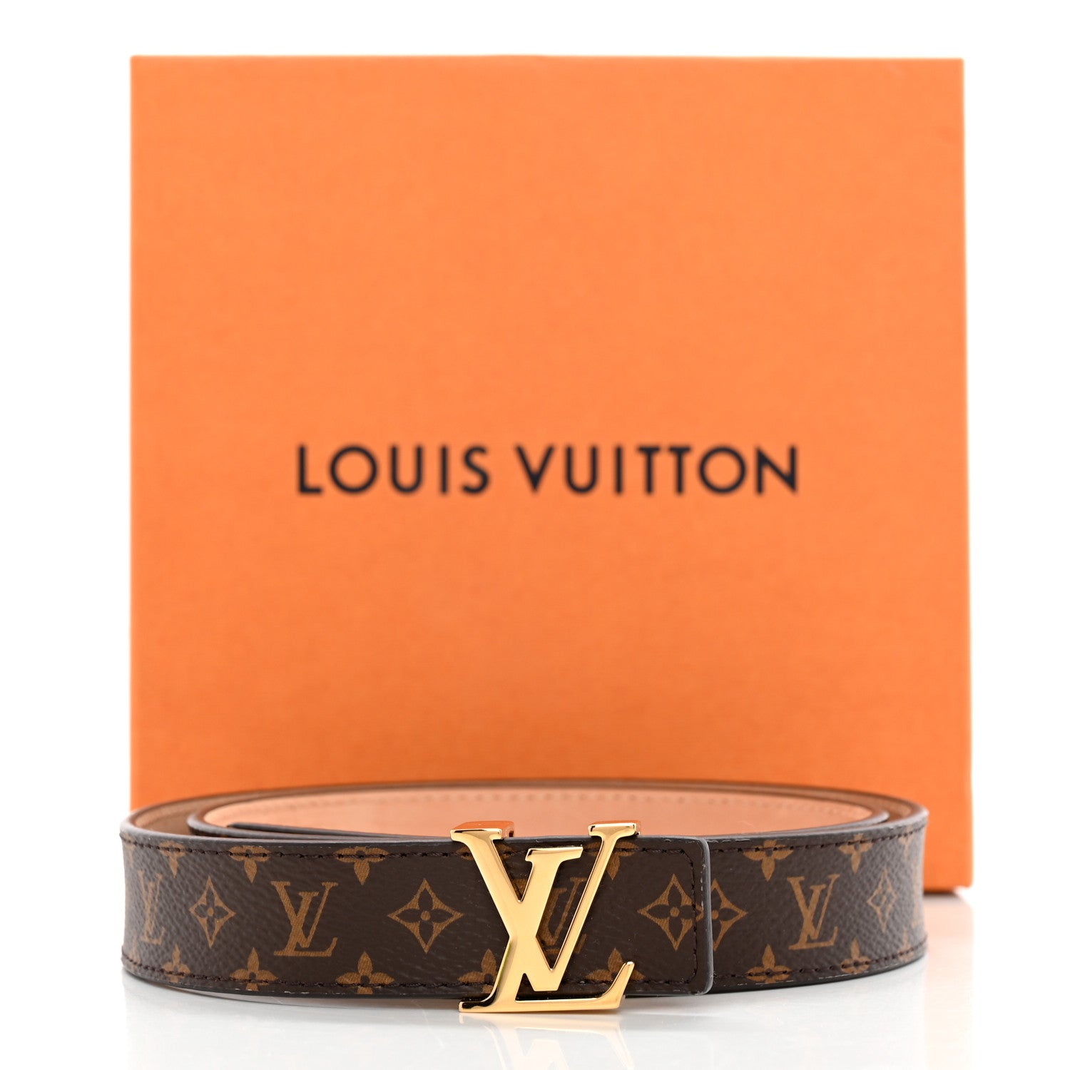 Louis Vuitton Mini Monogram 25mm LV Initiales Belt 75 30 8 of 8