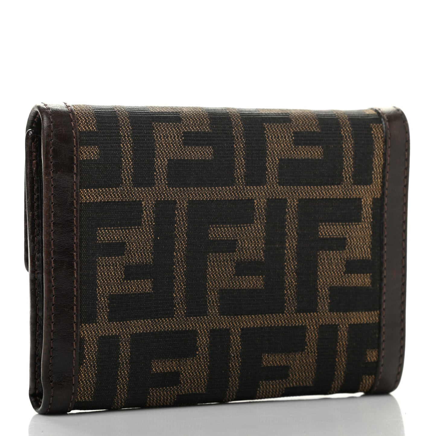 Zucca Compact Wallet Tobacco