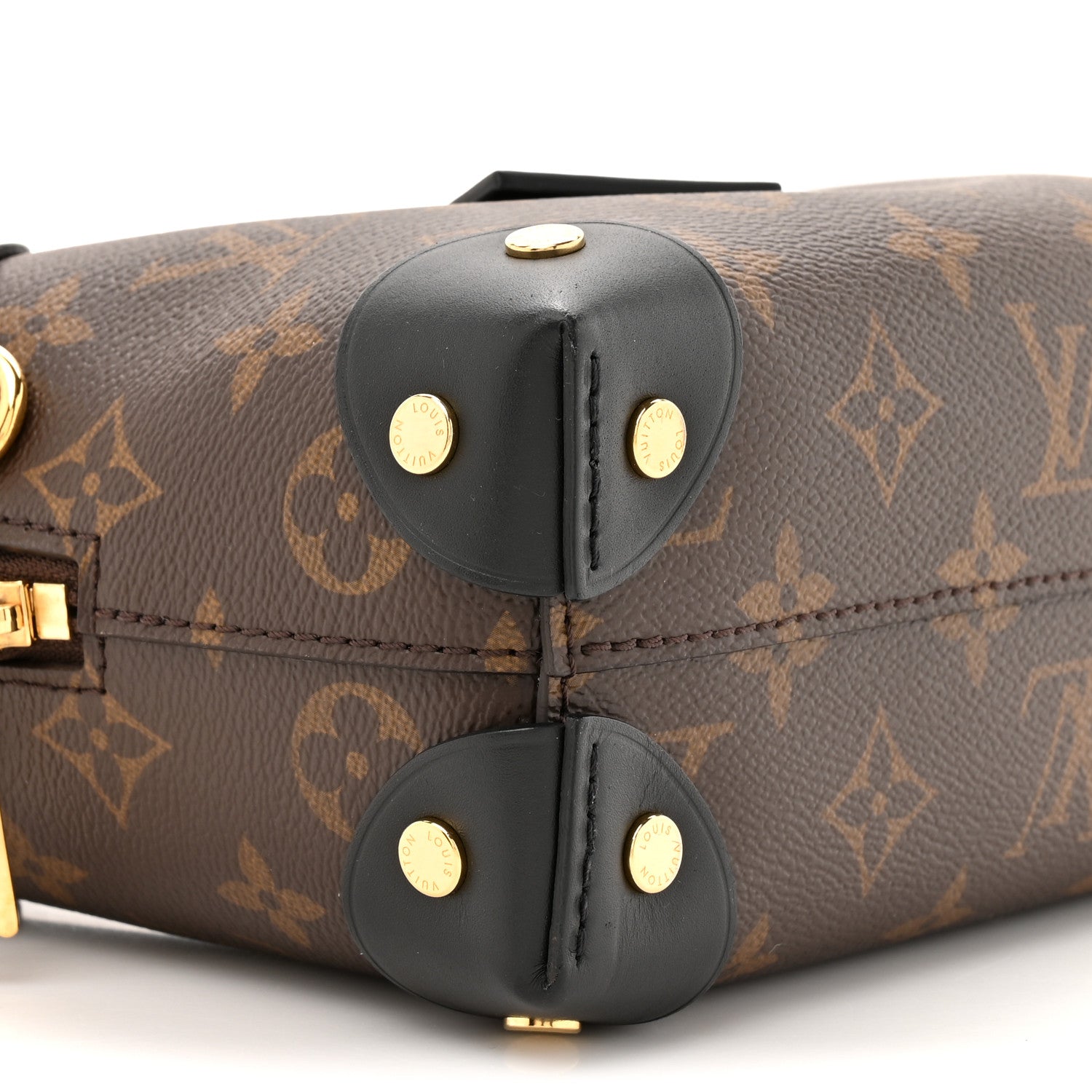 Louis Vuitton Monogram Petite Malle Souple Black 9 of 9