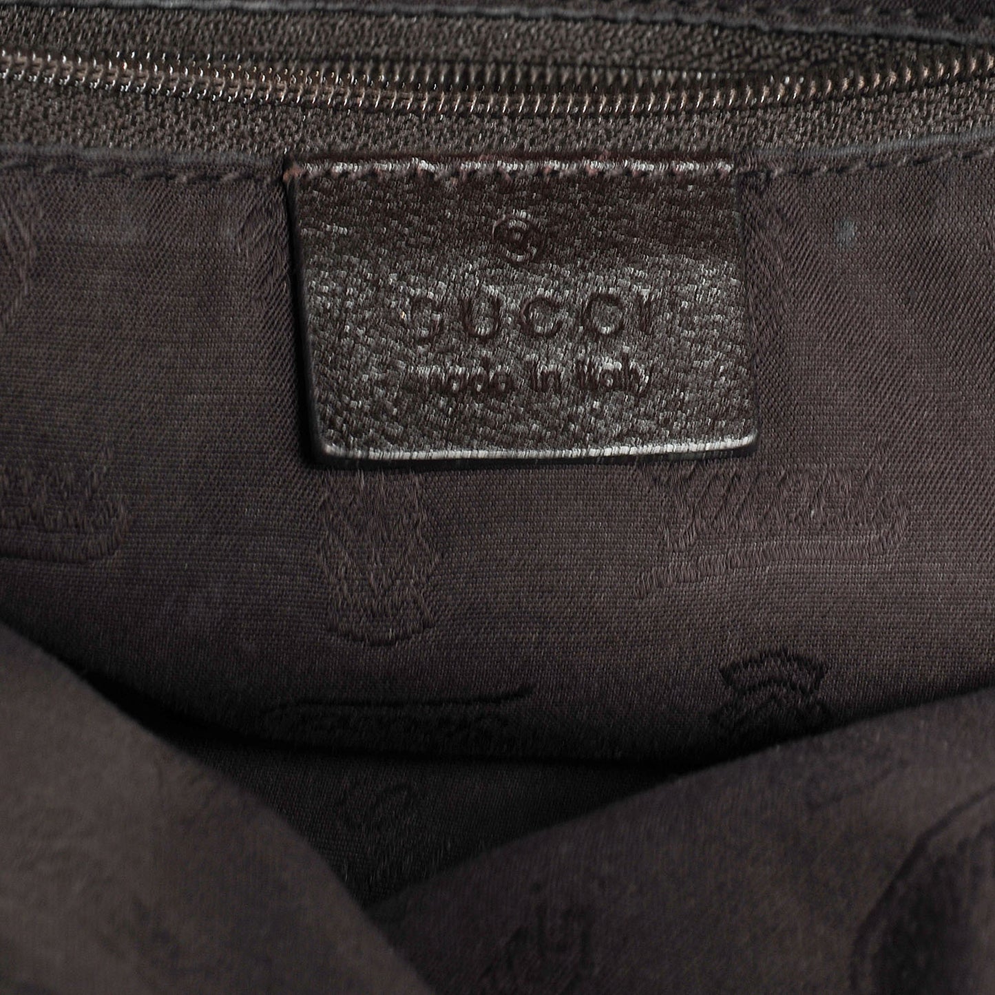 Guccissima Medium Sukey Tote Chocolate
