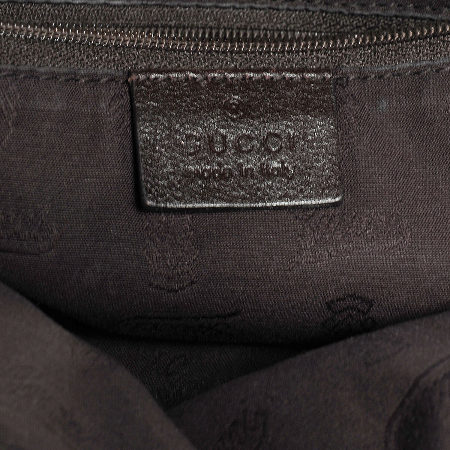 Gucci Guccissima Medium Sukey Tote Chocolate 5 of 8