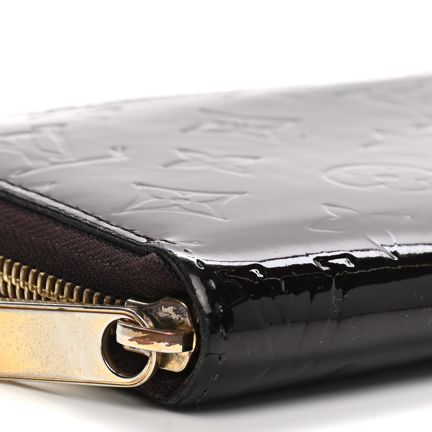 Louis Vuitton Vernis Zippy Wallet Amarante 9 of 12