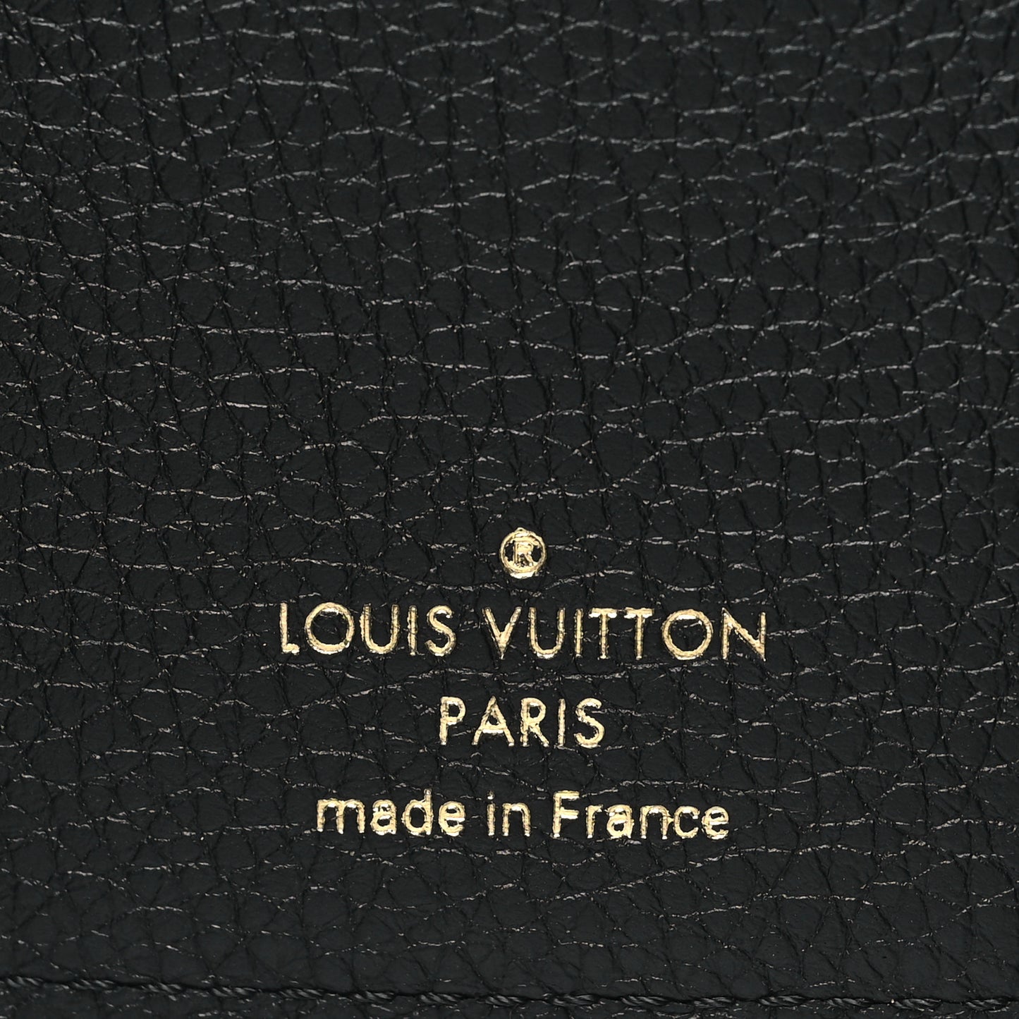 Empreinte Monogram Giant Victorine Wallet Black Beige