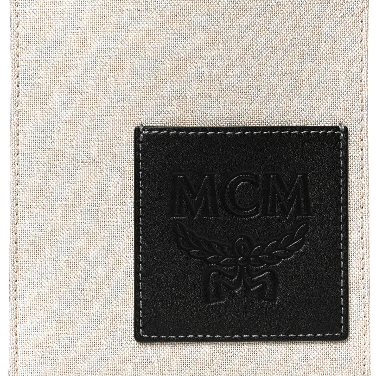 Cotton Canvas Vertical Mini Tote Off White