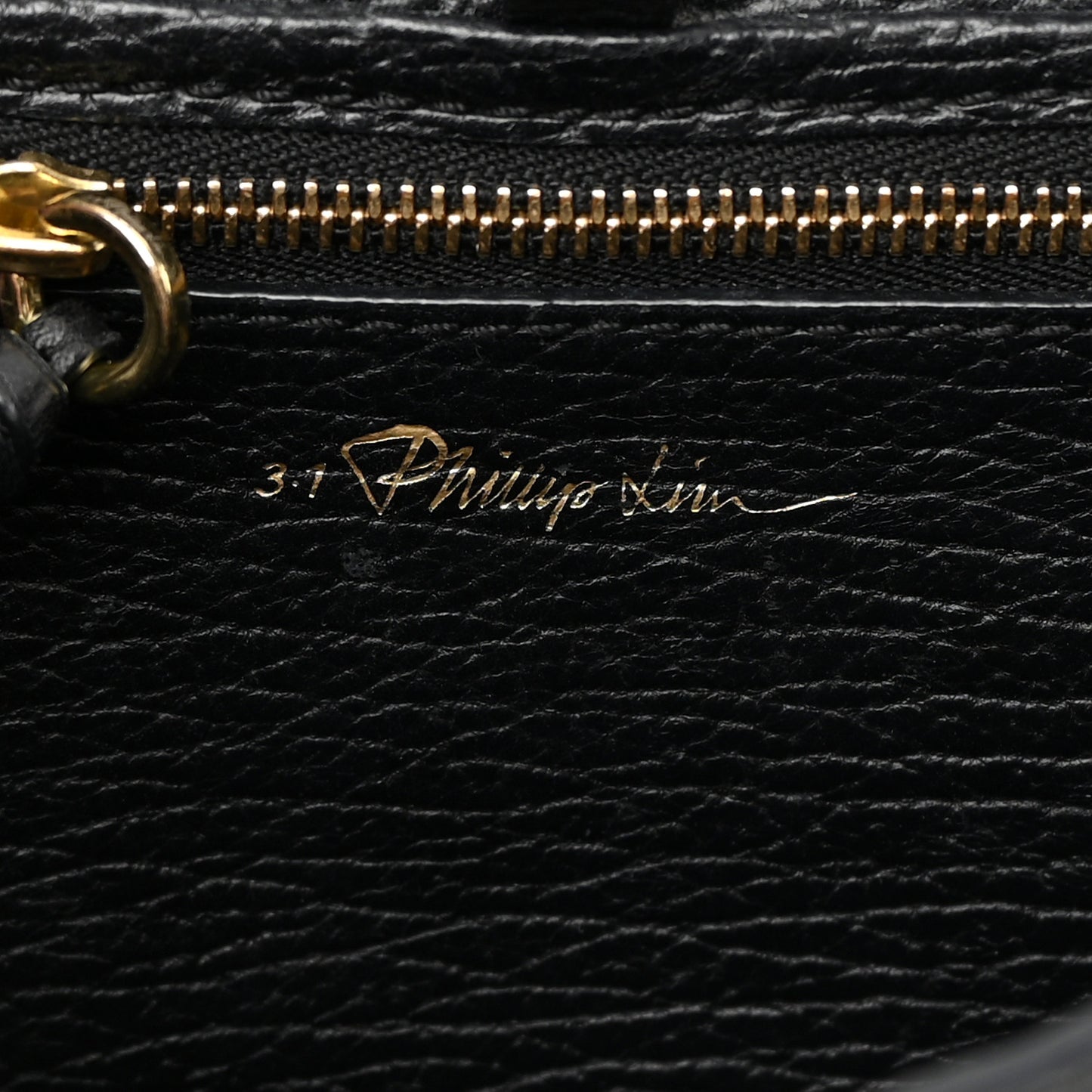Textured Calfskin Mini Pashli Satchel Black