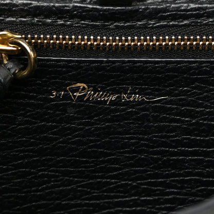 3.1 Phillip Lim Textured Calfskin Mini Pashli Satchel Black 6 of 20