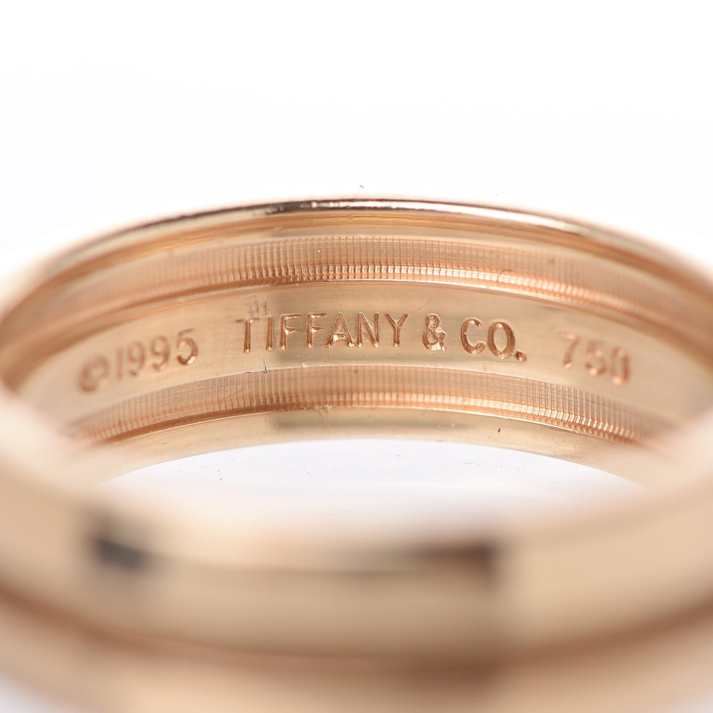 18K Yellow Gold 6mm Atlas Band Ring 54 7