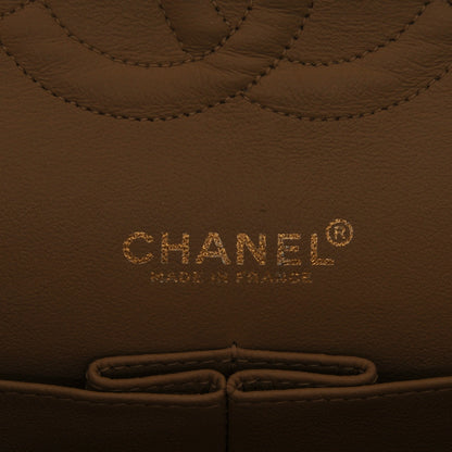 Chanel Caviar Quilted Medium Double Flap Beige 6 of 7