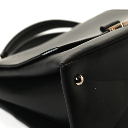 Miu Miu Soft Calfskin Top Handle Satchel Black 11 of 15