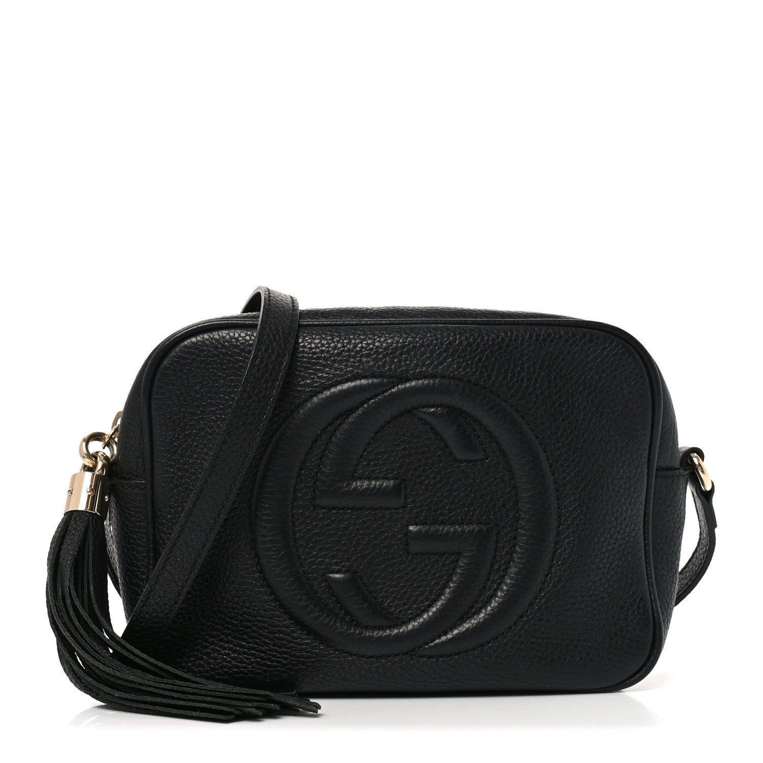 Gucci Pebbled Calfskin Small Soho Disco Bag Black 1 of 10