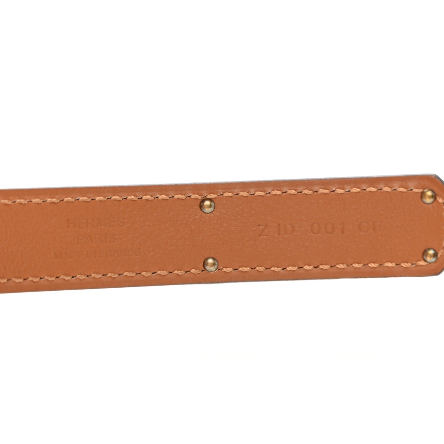 Hermes Epsom Kelly Belt Gold 3 of 4