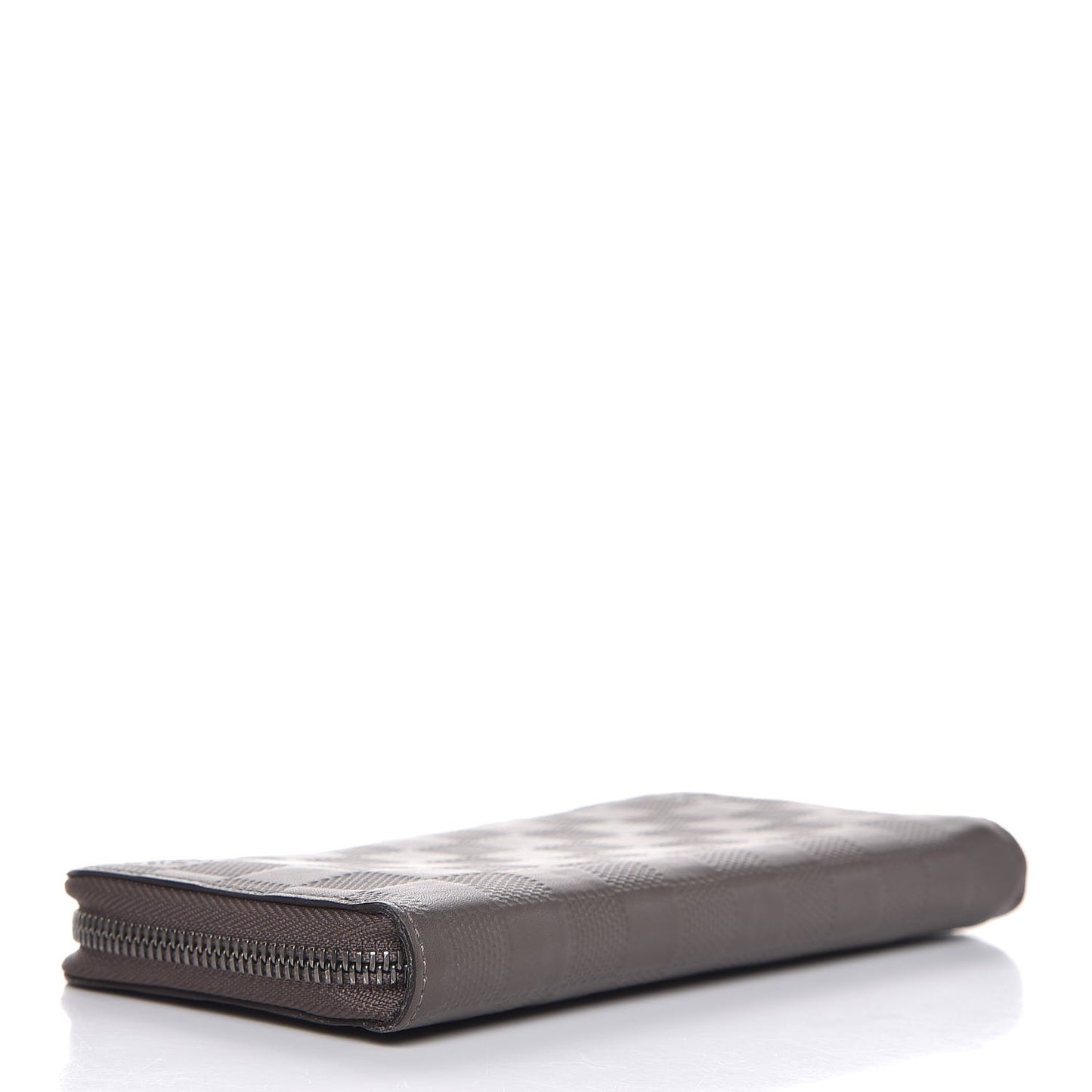 Damier Infini Zippy Vertical Wallet Granit