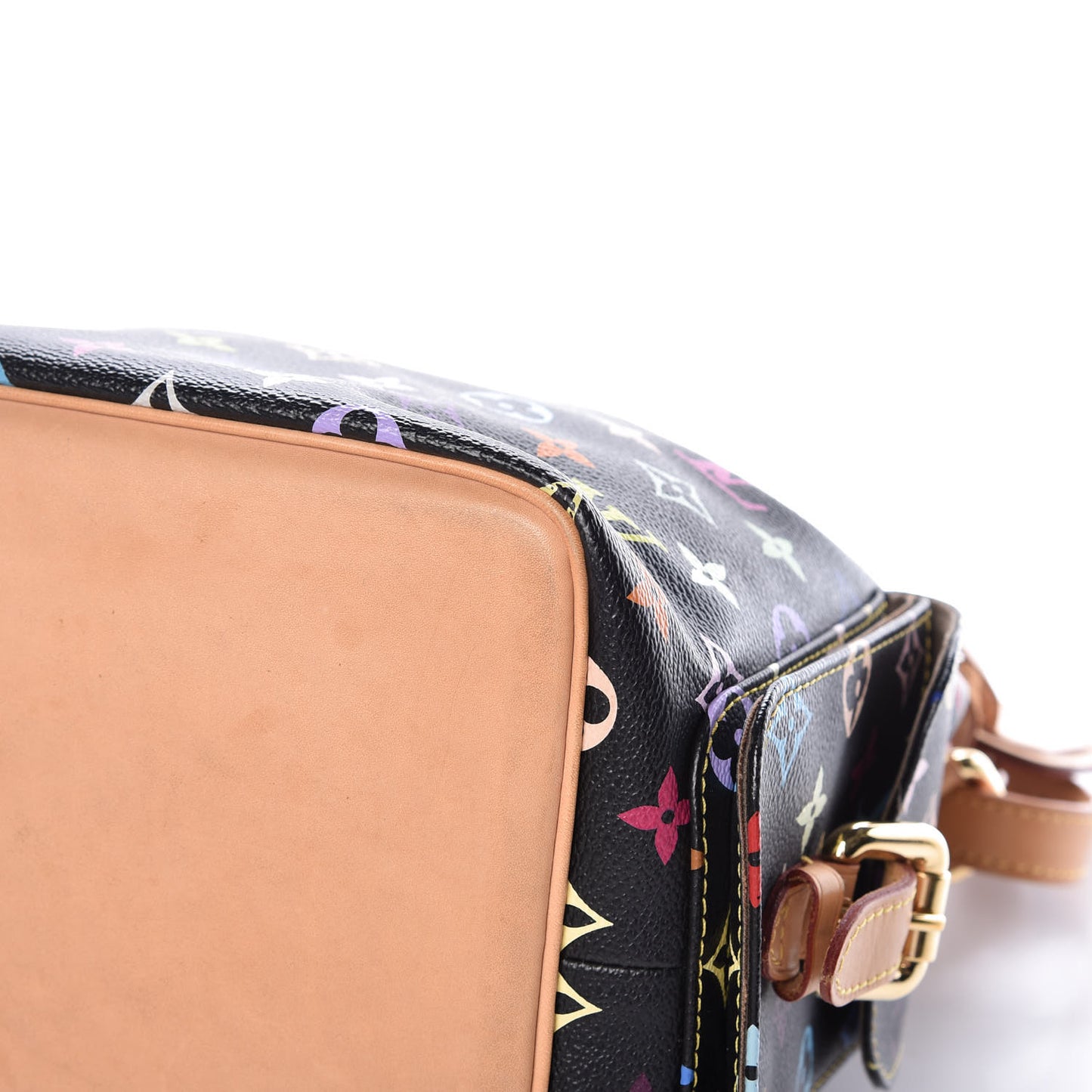 Monogram Multicolor Petit Noe Black