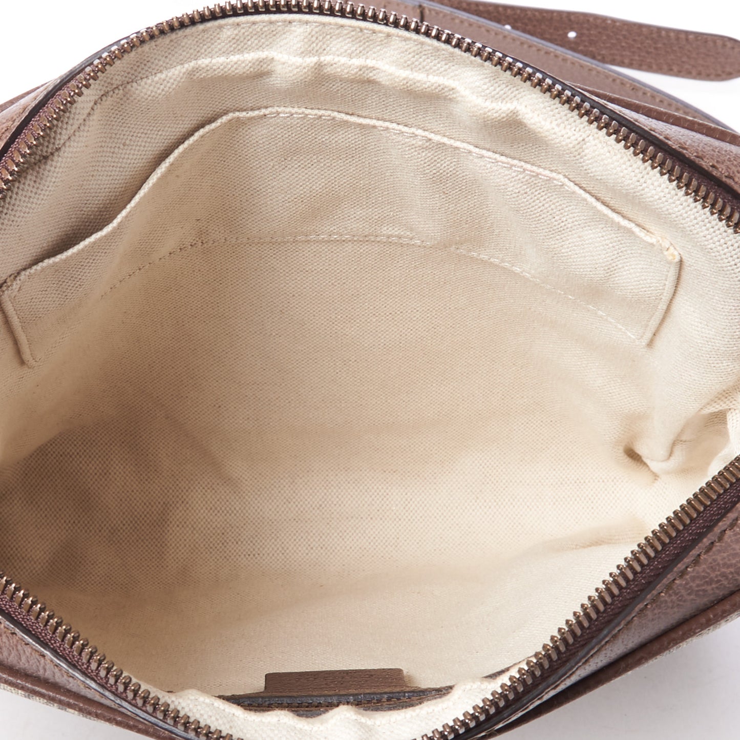 GG Supreme Monogram Web Small Ophidia Messenger Bag Brown
